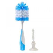 Escova Para Mamadeira C/Ventosa Azul Munchkin