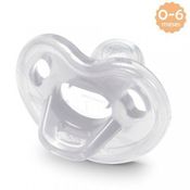 Chupeta Sensitive Silicone 0-6m Transparente NUk