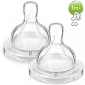 Bico Para Mamadeira Classic N.2 +1m c/2 Philips Avent