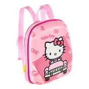 Mochila Pequena Hello Kitty Carro Rosa Maxtoy 2823BX23