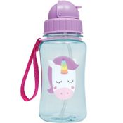 Garrafinha Com Canudo Unicórnio 350ml +6m Buba
