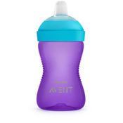 Copo Bico Macio 300ml +9m Roxo Philips Avent