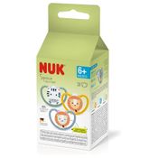 Chupeta Space +6m Day e Night Neutra 3und Nuk