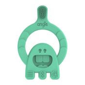 Mordedor com Cerdas Dental Baby +4m Verde Angie