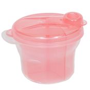 Porta Leite Em Pó / Dosador Rosa Buba