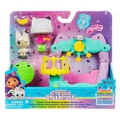 Playset Celebração Pandy Paws A Casa Mágica de Gabby Sunny | Brinquedo Licenciado, Interativo e Ideal para Fãs e Presentes Criativos