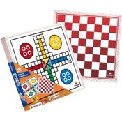 Jogo de Damas e Ludo Xalingo