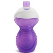 Copo Bite Proof Click Lock 266ml + 9 meses Roxo Munchkin
