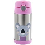 Garrafinha Térmica Com Canudo 310ml Inox Coala Clingo