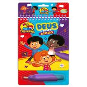 Livro de colorir com água - aquabook