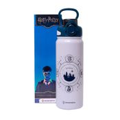 Garrafa Térmica 650ml Zona Criativa Galaxy Inox Hogwarts | Licenciada Harry Potter, Alta Qualidade, Ideal para Fãs e Presentes Mágicos