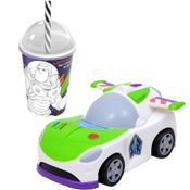 Kit Carrinho do Buzz Lightyear Toy Story Fantastic Cars Fricção 13cm Original