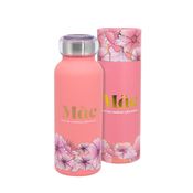 Garrafa Térmica 500ml Aço Inox Zona Criativa Especial Dia das Mães | Presente Criativo, Estampa Exclusiva e Alta Qualidade Térmica