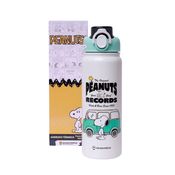 Garrafa Térmica 650ml Zona Criativa Galaxy Inox Snoopy | Produto Licenciado, Estilo Retrô e Ideal para Fãs do Beagle Mais Querido