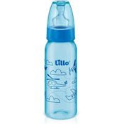Mamadeira Divertida 240ml +6m Azul Lillo