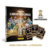CONMEBOL LIBERTADORES STK 2025 - Álbum Capa Dura + 6 envelopes