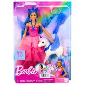Barbie Fantasia Safira Com Unicórnio - Mattel HRR16