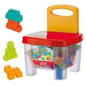 Cadeira Gulliver Activity 5022 Com 40 Blocos, Brincar E Aprender, Original, Cadeirinha Balde