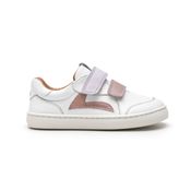 Tênis Infantil Branco e Rose Gold Landy Tip Toey Joey (23 - 32)