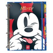CADERNO FICHÁRIO ARGOLADO UNIVERSITÁRIO MICKEY MOUSE DISNEY 3814DAC