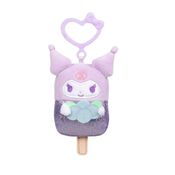 Chaveiro Pelúcia Kuromi Hello Kitty e Amigos Sunny | Fofura Estilosa para Decorar Mochilas, Bolsas ou Presentear