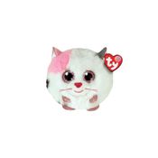 Pelúcia Ty Beanie Balls Gato Muffin | Bolinha Fofa e Colorida para Colecionar, Abraçar ou Presentear com Muito Estilo