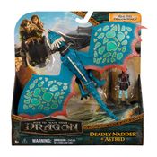 Como Treinar o Seu Dragão, Boneco Astrid Dragão Deadly Nadde