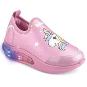 Tênis Infantil de Luz Space Wave 3.0 Bibi Unicórnio Candy 1199061
