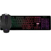 Kit Teclado Rainbow Flat + Mouse HARPY MG-100