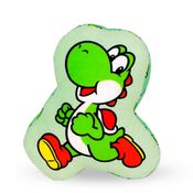 Almofada Veludo 3D Yoshi Super Mario