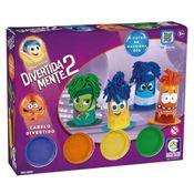Brinquedo Kit Massinha - Divertidamente 2 Cabelo Divertido - Cotiplás