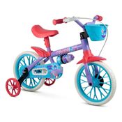 Bicicleta Infantil Stitch Aro 12 Com Rodinhas - Nathor