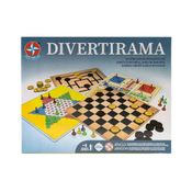 Jogo De Tabuleiro Divertirama Jogos Clássicos - Estrela