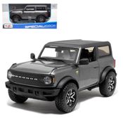 Miniatura Ford Bronco Badlands 2021 - Escala 1:24 - Maisto