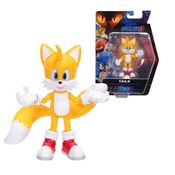 Boneco Tails Sonic 3 Articulado Sunny 4412 – Personagem Colecionável para Brincar ou Presentear Crianças