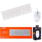 Kit Teclado TC300 + Mouse Gamer Branco OEX Orium