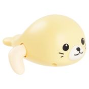 Brinquedo De Dar Corda Foca Unissex Pimpolho - Bege