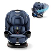 Cadeirinha de Carro Conversível Turn2Me 3 em 1, Brighton - Graco, com Ajuste de Apoio de Cabeça e Arnês, Instalação Fácil e Estrutura Reforçada em Aço