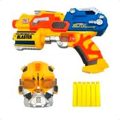 Lançador de Dardos Super Soft Bullet Blaster com Mascara
