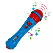 Microfone musical brinquedo infantil GO-ZP0101 Music Mike