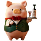 Bilnd Box, Caixa Surpresa, Coleção Lulu The Piggy Pigchelin Restaurant da Série 1PC - Brinquedos Colecionáveis Fofos Surpresa de Porquinho, Maidimiao