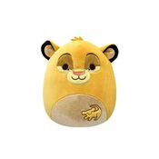 Pelúcia Squishmallows Simba O Rei Leão Sunny 4173 – Bicho Fofo e Macio Colecionável para Crianças e Fãs da Disney