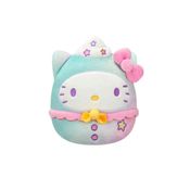 Pelúcia Squishmallows Sanrio Hello Kitty Sunny Terra dos Sonhos – Bicho Fofo e Colecionável com Toque Super Macio para Presentear