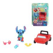 Boneco Colecionável Stitch Sunny com Bugue Tema Praia | Divertido, Colorido e Perfeito para Fãs da Disney e da Aventura