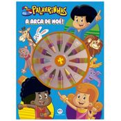 3 Palavrinhas Arca de Noé - Livro de Colorir com Giz de Cera