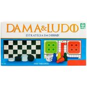 Jogo De Tabuleiro 2 Em 1 Dama E Ludo - Nig 1059