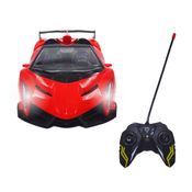 Carrinho de Controle Remoto Esportivo Vermelho PI4192 Pica Pau – Modelo Estilo Lamborghini com Design Moderno para Crianças Velocistas
