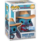 BONECO FUNKO POP! DISNEY LILO STITCH - STITCH TURISTA (DIAMOND) - CANDIDE