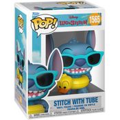 BONECO FUNKO POP! DISNEY LILO STITCH - STITCH COM BOIA - CANDIDE