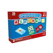 Jogo Educativo Aprendendo o Alfabeto 26 Peças Coloridas Infantil